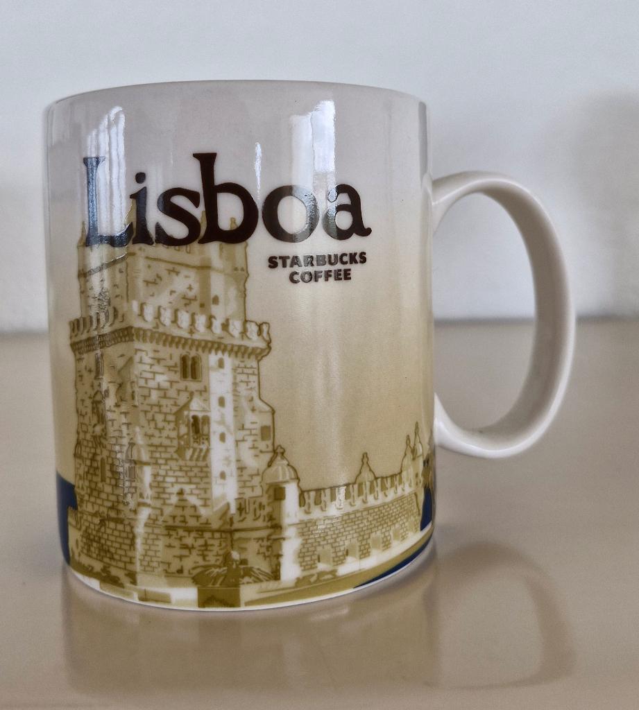 Starbucks mok Lisboa - Lissabon, Verzenden, Nieuw, Porselein, Kop en/of schotel