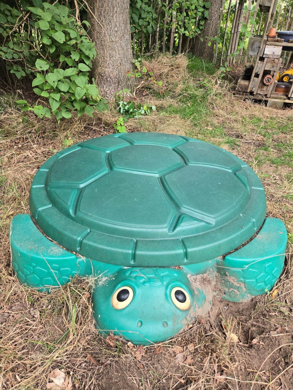 Groene schildpadzandbak Little Tikes, Kinderen en Baby's, Ophalen, Gebruikt