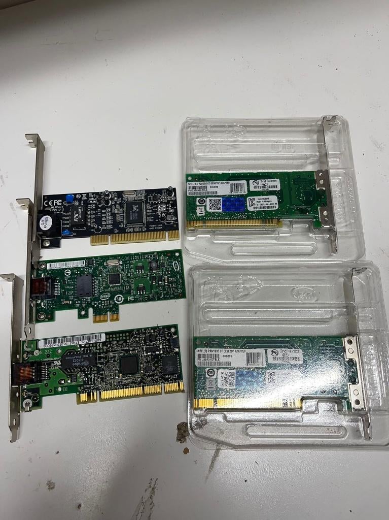 LAN PCI Card 10-1000Mbps Netwerkkaart PCI Ethernet card, Computers en Software, Intel, Intel, Intel, Ophalen of Verzenden
