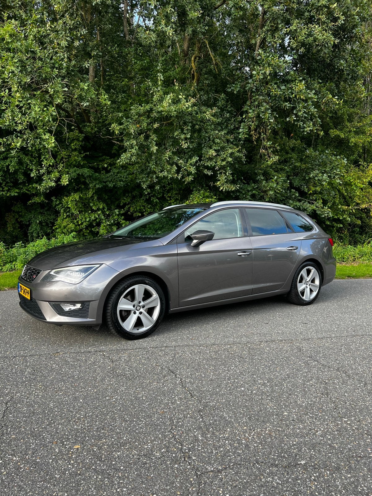 Seat Leon Station FR 1.4 Ecotsi 150PK Dsg-7 2017 Grijs, Auto's, 4 cilinders, Leon, 1197 kg, Origineel Nederlands