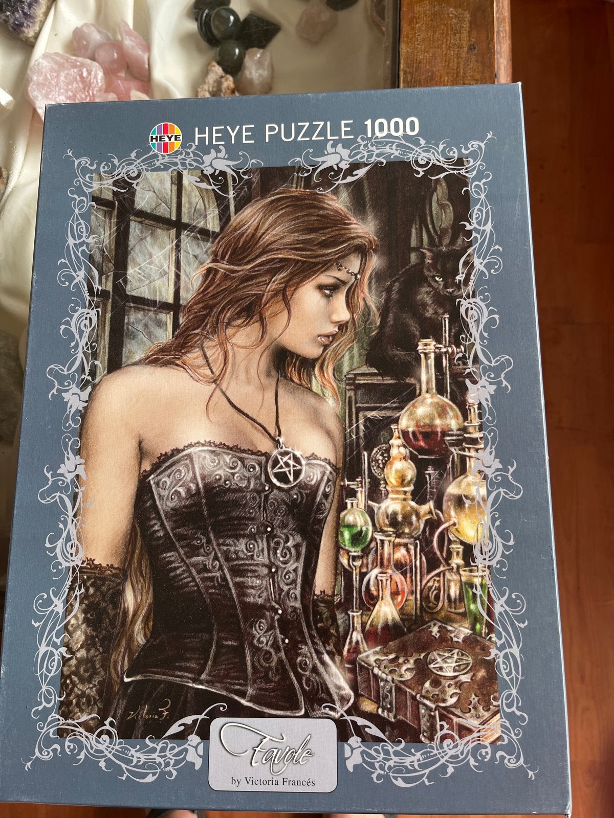 Heye Puzzel 1000 stukjes - Favole by Victoria Francés, Ophalen of Verzenden, 500 t/m 1500 stukjes, Zo goed als nieuw, Legpuzzel
