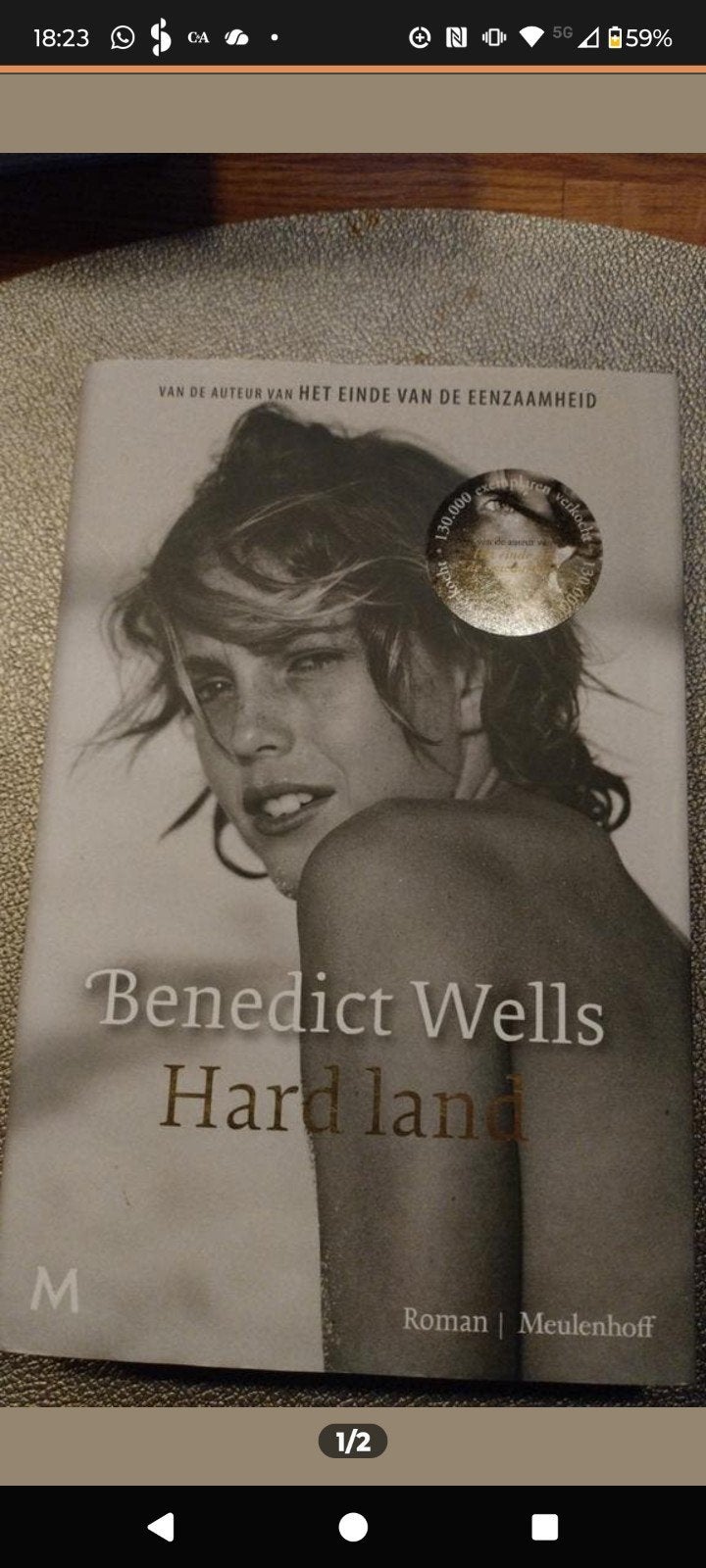 Benedict Wells - Hard Land (Roman), Boeken, Ophalen of Verzenden, Gelezen, Benedict Wells, Europa overig