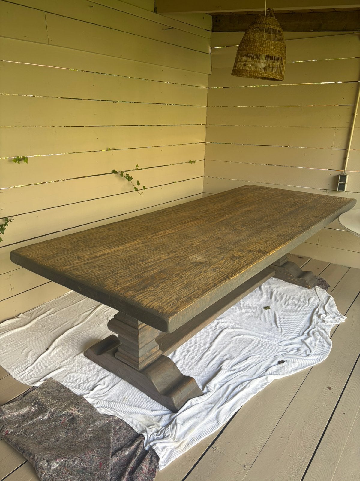 Eettafel, Gebruikt, 100 tot 150 cm, 200 cm of meer, Ophalen of Verzenden