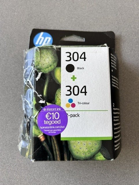 HP Cartridge 304 black + 304 Colour, Computers en Software, Printerbenodigdheden, Nieuw, Cartridge, Verzenden