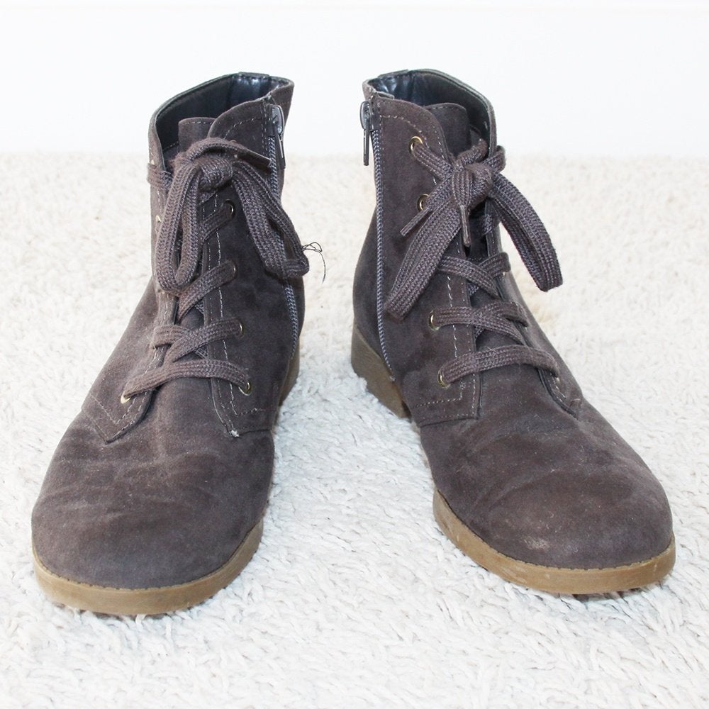 Prachtige Suede Indigo Veter Schoenen s21 (Maat 38) € 40,-, Indigo, Overige typen, Ophalen of Verzenden, Zo goed als nieuw