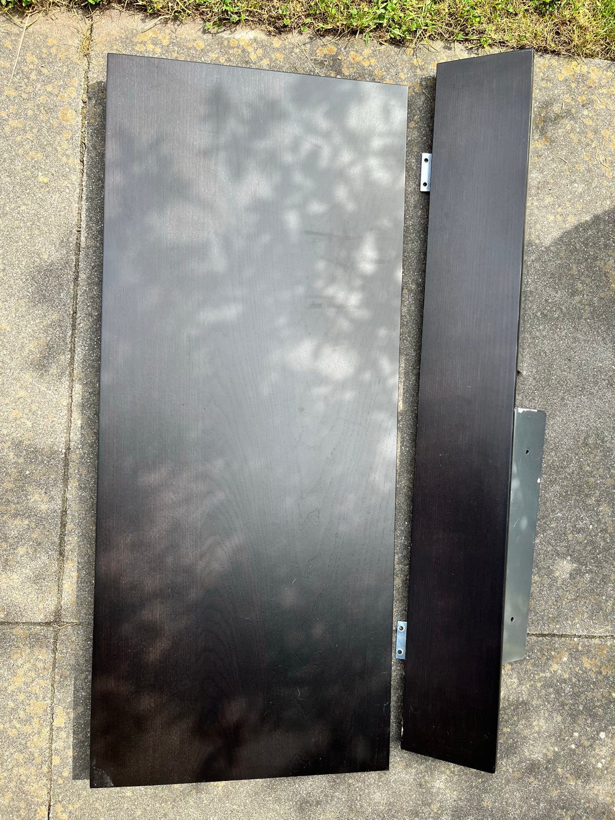 IKEA Opklapbureau - Donkerbruin (50x90 cm), Ophalen, Demontabel, Gebruikt, Bruin