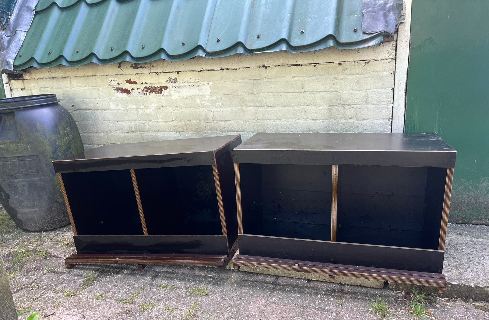Legnesten van betonplex voor kippen, Dieren en Toebehoren, Ophalen, Gebruikt, Overige typen