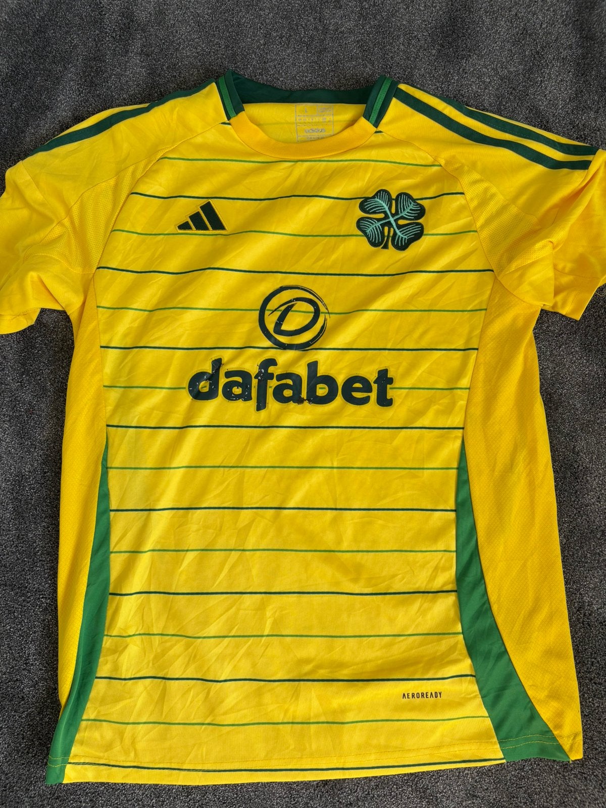 Addias Celtic FC voetbalshirt, Maat L, Ophalen of Verzenden, Zo goed als nieuw, Shirt
