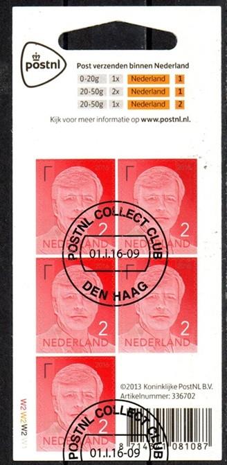 Nederland Hangboekje nr. 3486 Willem-Alexander gestempeld, Verzenden, Na 1940, Gestempeld