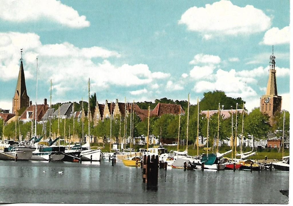 Medemblik- -Jachthaven., Verzenden, 1960 tot 1980, Gelopen, Noord-Holland