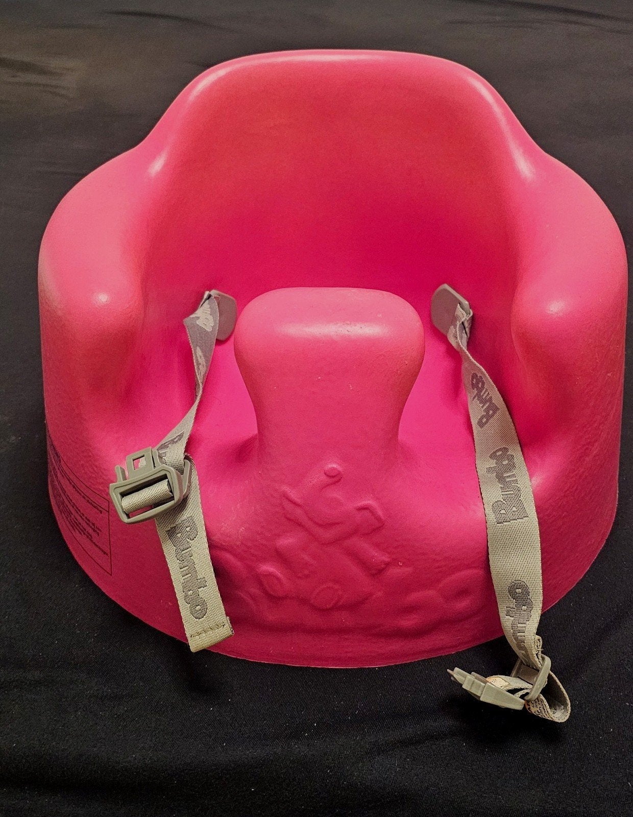 Roze Bumbo Babystoeltje met Afneembaar Eetblad, Ophalen, Zo goed als nieuw, Overige typen, Gordel(s)