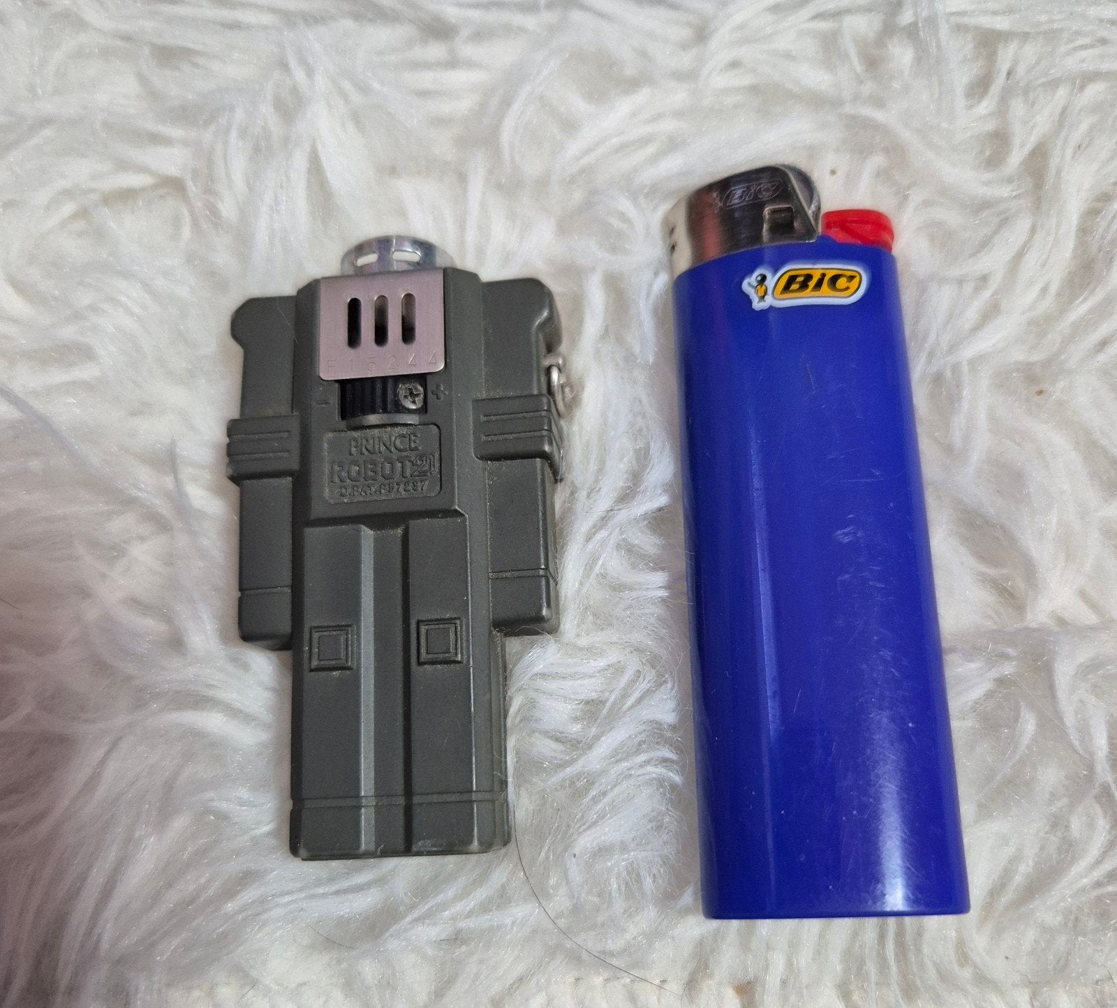 Vintage Prince Robot aansteker (zonder gas), Ophalen of Verzenden, Gebruikt, Aansteker