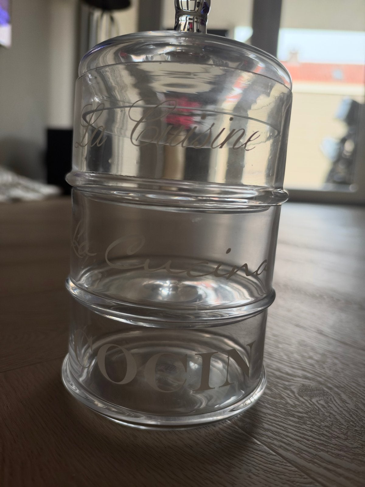 La Cucina Pot Mini van Rivièra Maison, Glas, Ophalen of Verzenden, Zo goed als nieuw, Voorraadpot
