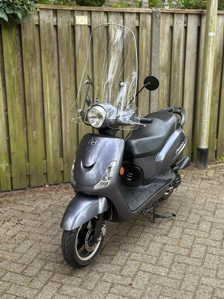 SYM - Fiddle 2019, Fietsen en Brommers, Scooters | SYM, Ophalen, Zo goed als nieuw, Benzine, Fiddle