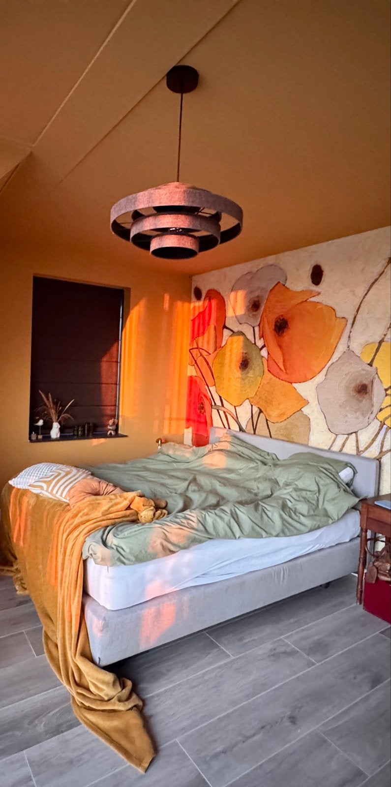 Auping Dominica bed 180x210 cm met hoofdbord, Ophalen, Gebruikt, 210 cm, Tweepersoons