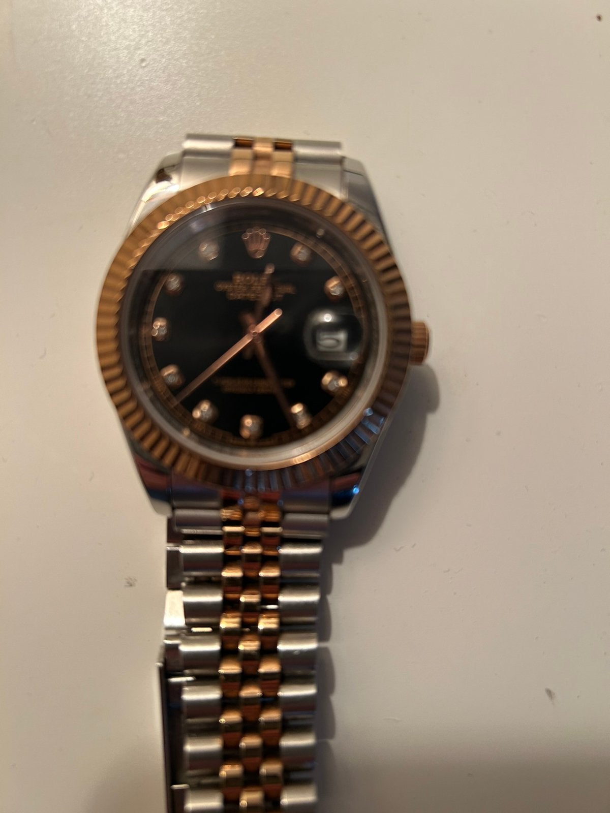 Rolex horloge heren perfecte kloon, Sieraden, Tassen en Uiterlijk, Horloges | Dames, Ophalen of Verzenden, Zo goed als nieuw, Staal