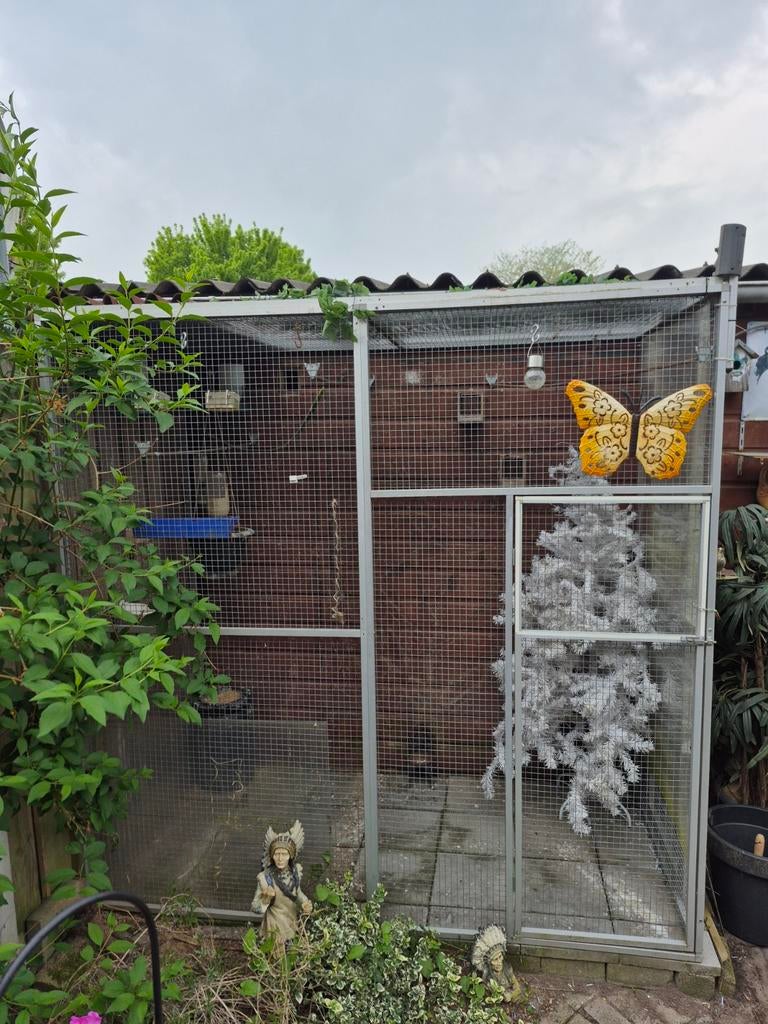 Aluminium Voliere, Dieren en Toebehoren, Ophalen, Nieuw, Aluminium, Volière