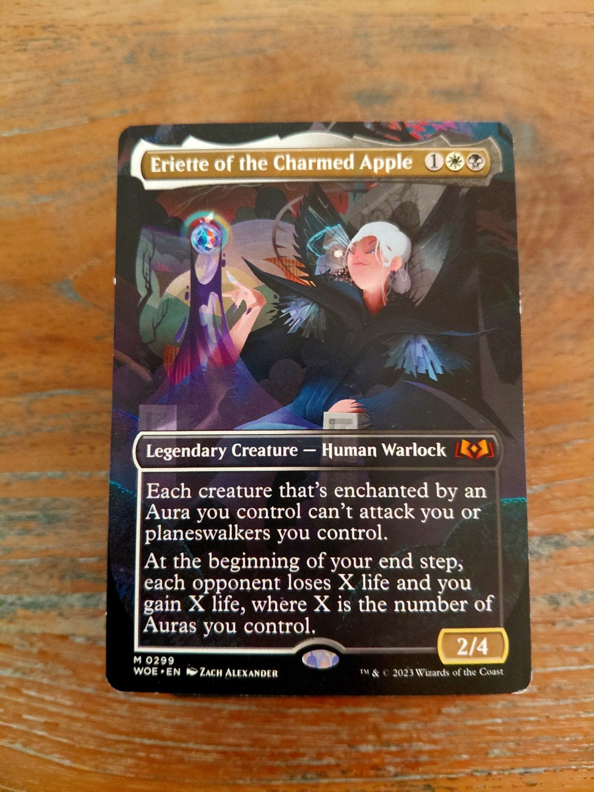 Perfect voor beginners mtg commander deck eriette zwart wit, Ophalen of Verzenden, Zo goed als nieuw, Starterdeck