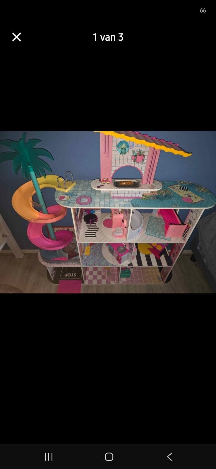 LOL Surprise OMG Huis met meubels en glijbaan, Ophalen, Zo goed als nieuw, Barbie