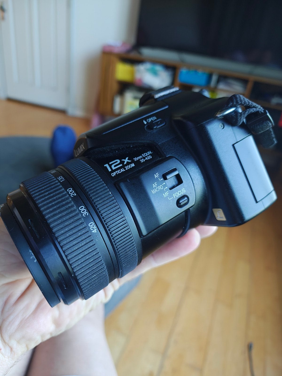 Panasonic Lumix DMC-FZ30 camera, Gebruikt, Panasonic, Accu, Ophalen of Verzenden