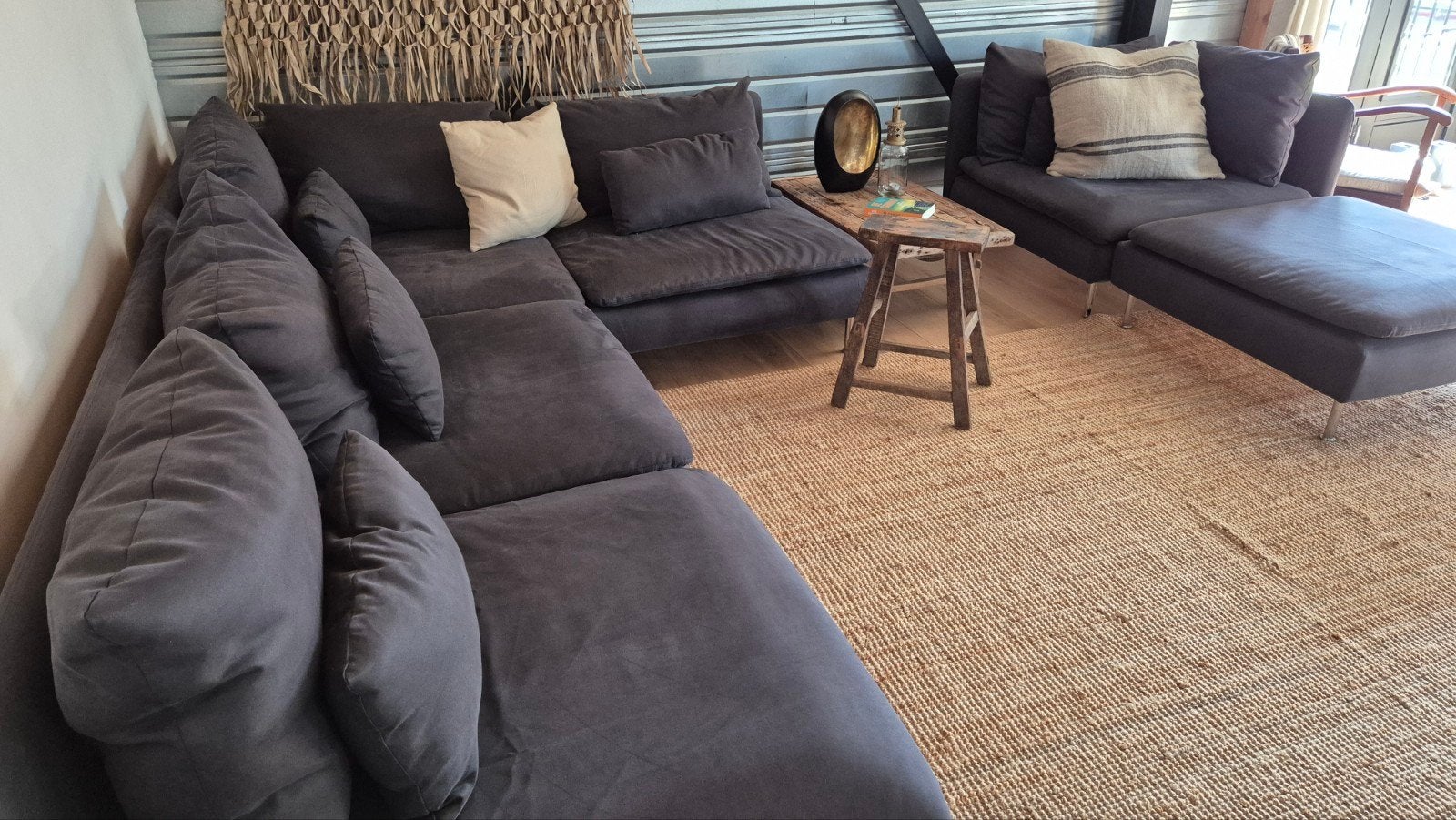 Complete set bankhoezen Samsta voor Ikea Soderhamn, Ophalen of Verzenden, Zo goed als nieuw, Stof