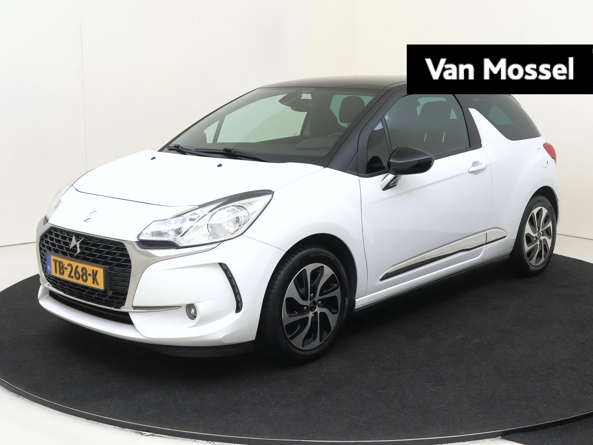 DS 3 1.2 PureTech So Chic | Lichtmetalen velgen | Airconditi, Auto's, DS, Stof, Gebruikt, 1199 cc, 82 pk