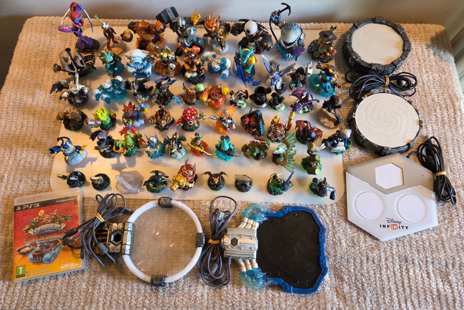 XXL Skylanders collectie 58 st. - 5 portalen & Game, Verzenden, N, N, N
