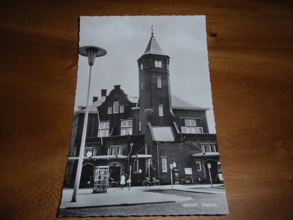 Station Weert Telefooncel, Verzamelen, Verzenden, 1940 tot 1960, Ongelopen, Limburg