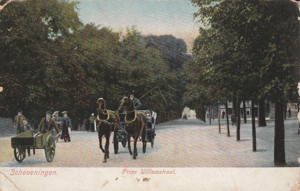 Scheveningen, Ophalen of Verzenden, Voor 1920, Gelopen, Zuid-Holland