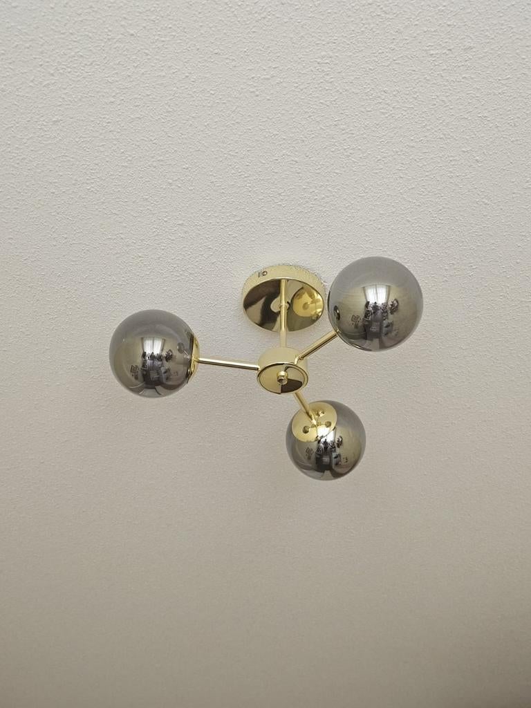 Made plafondlamp, Ophalen of Verzenden, Zo goed als nieuw, Glas