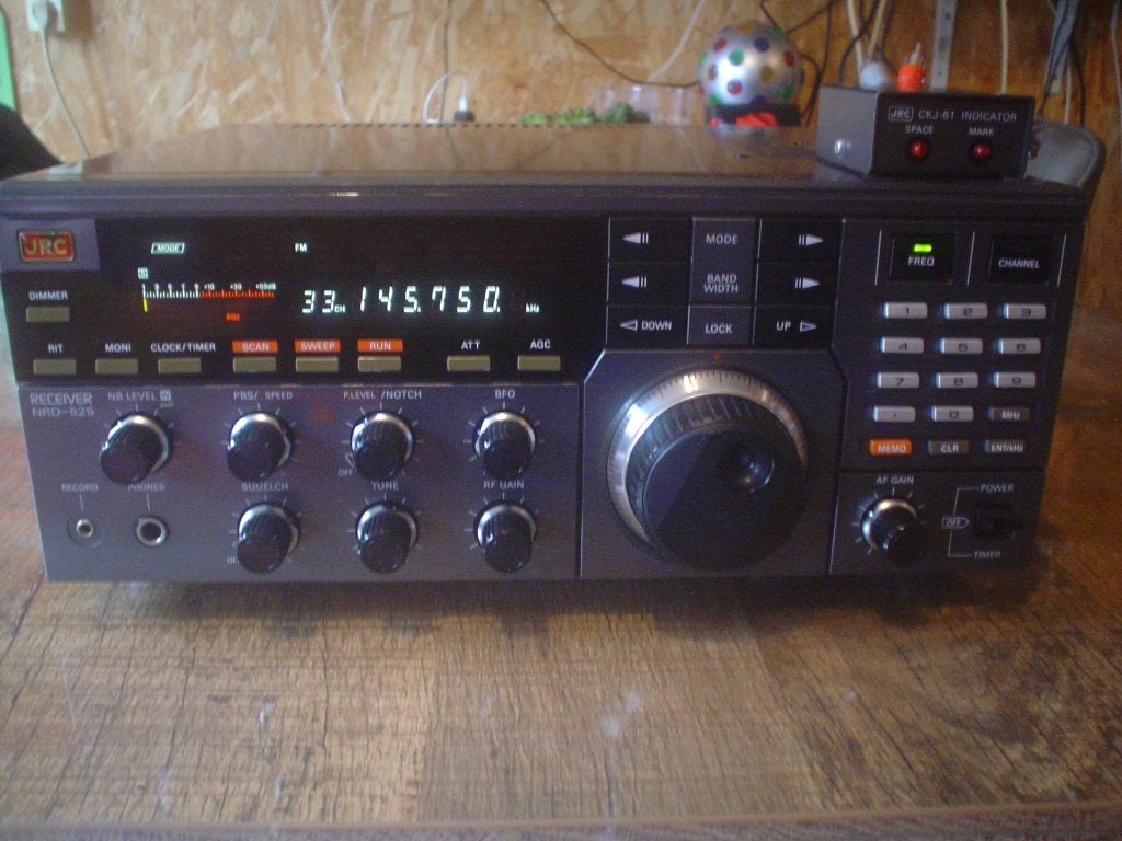 jrc nrd-525 ontvanger(zie tekst), Telecommunicatie, Zenders en Ontvangers, Ophalen of Verzenden, Gebruikt, Ontvanger