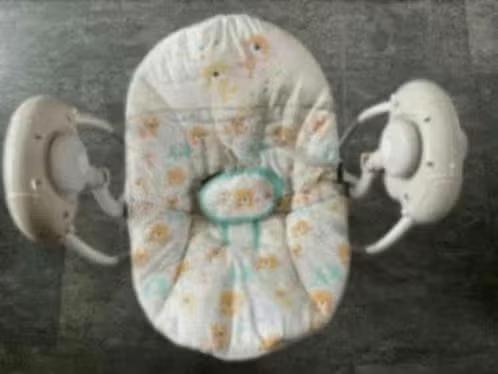 “Bright starts” automatische wipstoel, Kinderen en Baby's, Wipstoeltjes, Ophalen of Verzenden, Zo goed als nieuw, Wipstoel