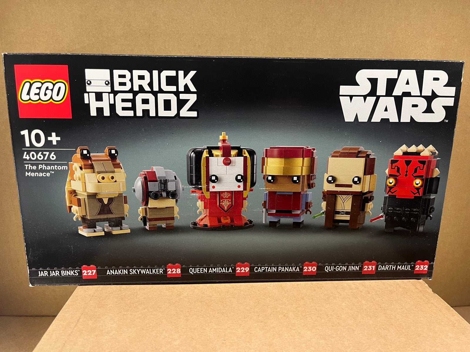Nieuwe LEGO BrickHeadz Star Wars The Phantom Menace 40676, Star Wars, Lego, Nieuw, Ophalen of Verzenden