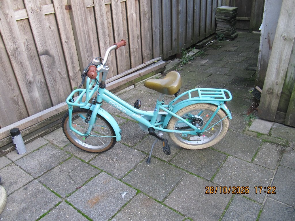 popal cooper 16 inch kinderfiets, Ophalen, Terugtraprem, Popal, 16 tot 20 inch