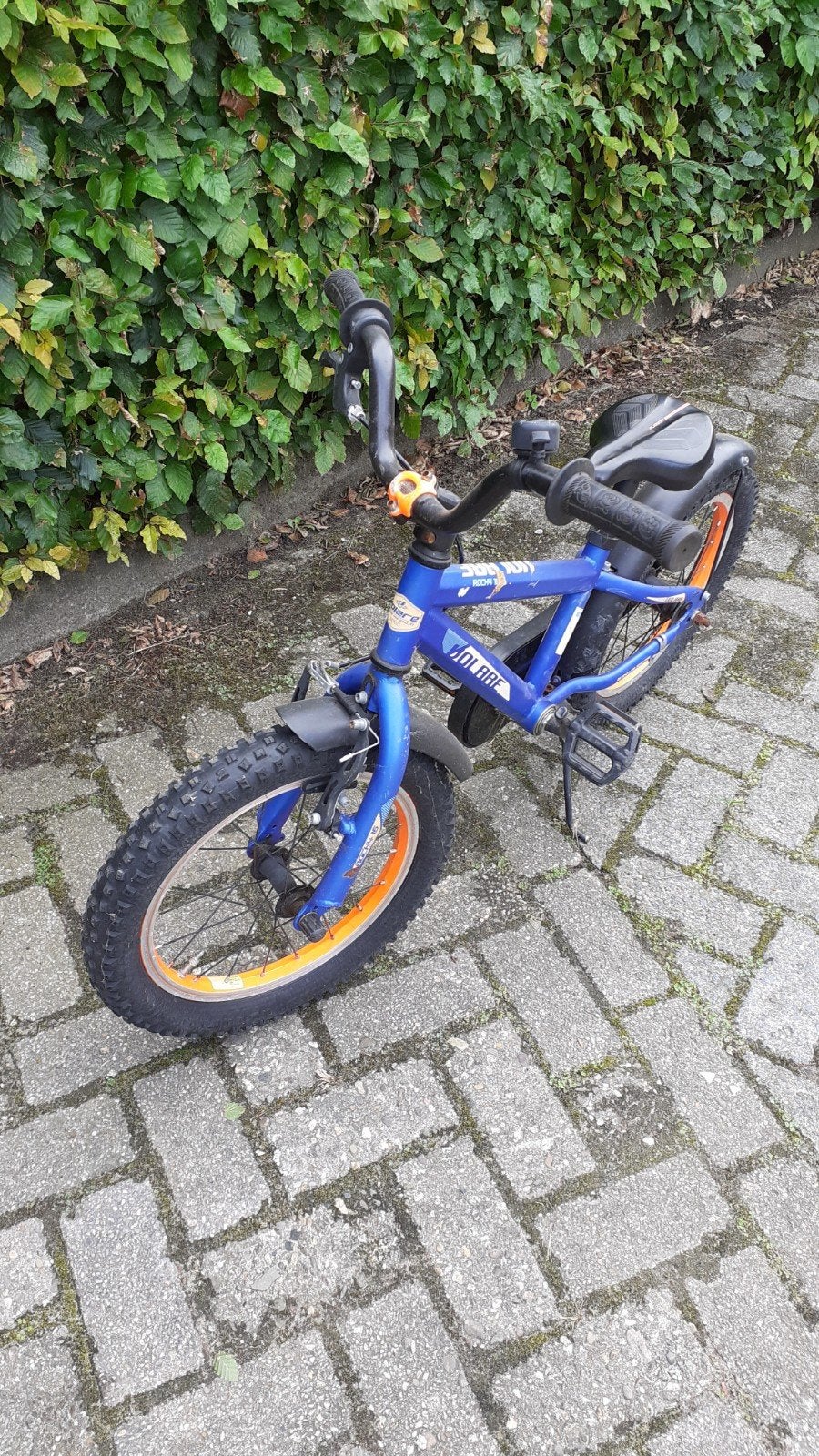 Volare Rochu 16 inch kinderfiets - Blauw, Ophalen, Terugtraprem, Volare, 16 tot 20 inch