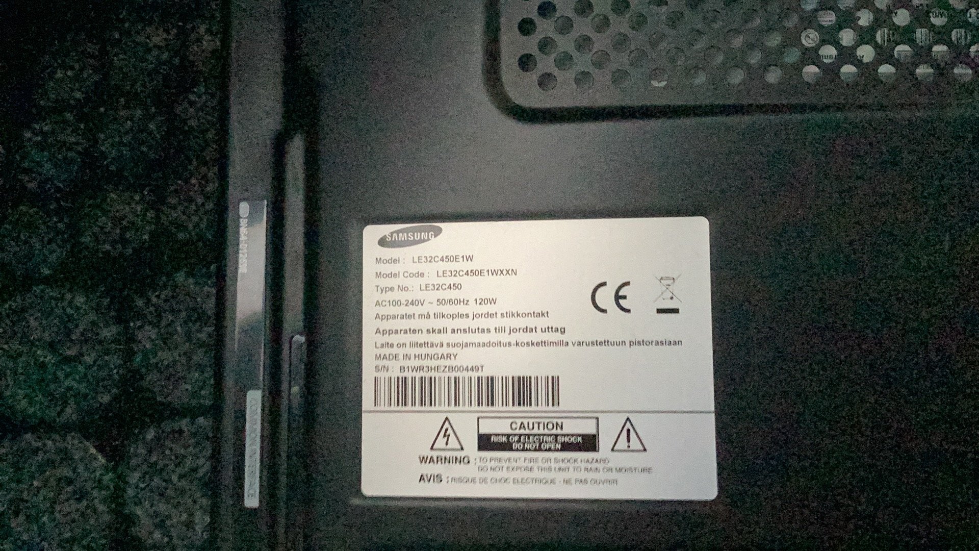 Tv Samsung, 50 Hz, Ophalen of Verzenden, Zo goed als nieuw, Samsung