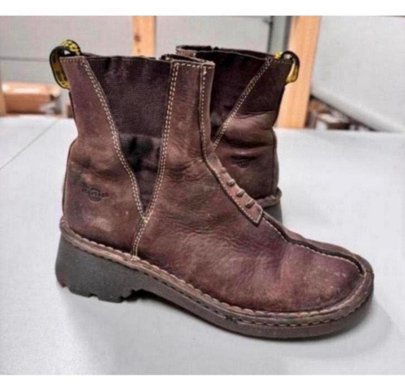 Dr Martens 2819 boots leather leder lederen bruin maat 38, Kleding | Dames, Schoenen, Bruin, Lage of Enkellaarzen, Ophalen of Verzenden