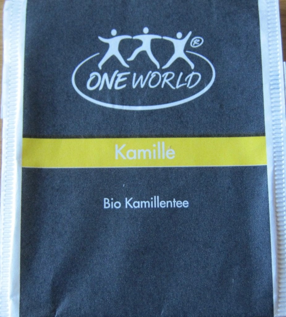 Een enkel theezakjes van One world kamille thee - Duitsland, Verzenden, Theezakje(s)