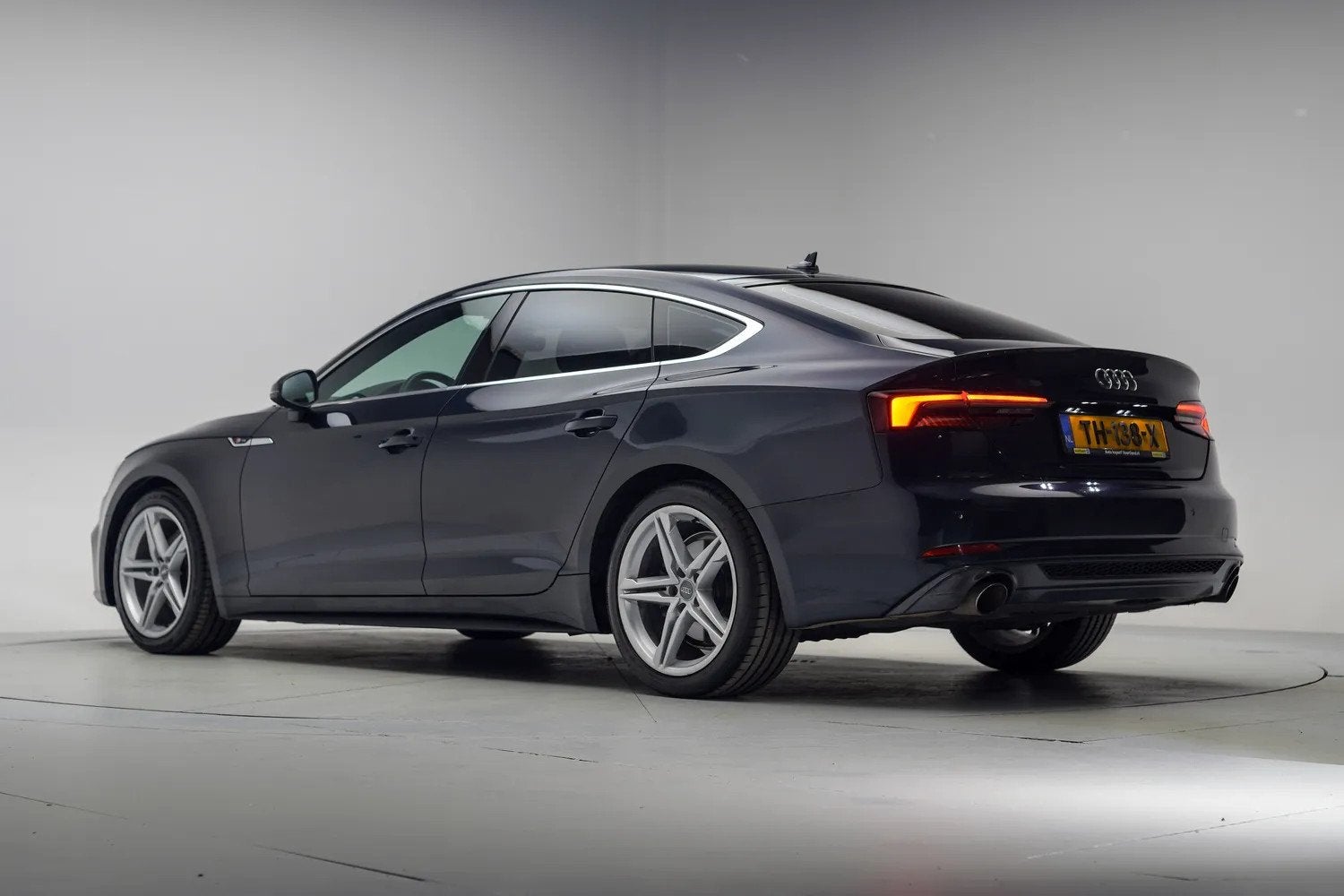 Audi A5 Sportback 2.0 TFSI MHEV 190pk S-Line Aut. [ 2x S-lin, Auto's, Gebruikt, 1984 cc, Blauw, A5