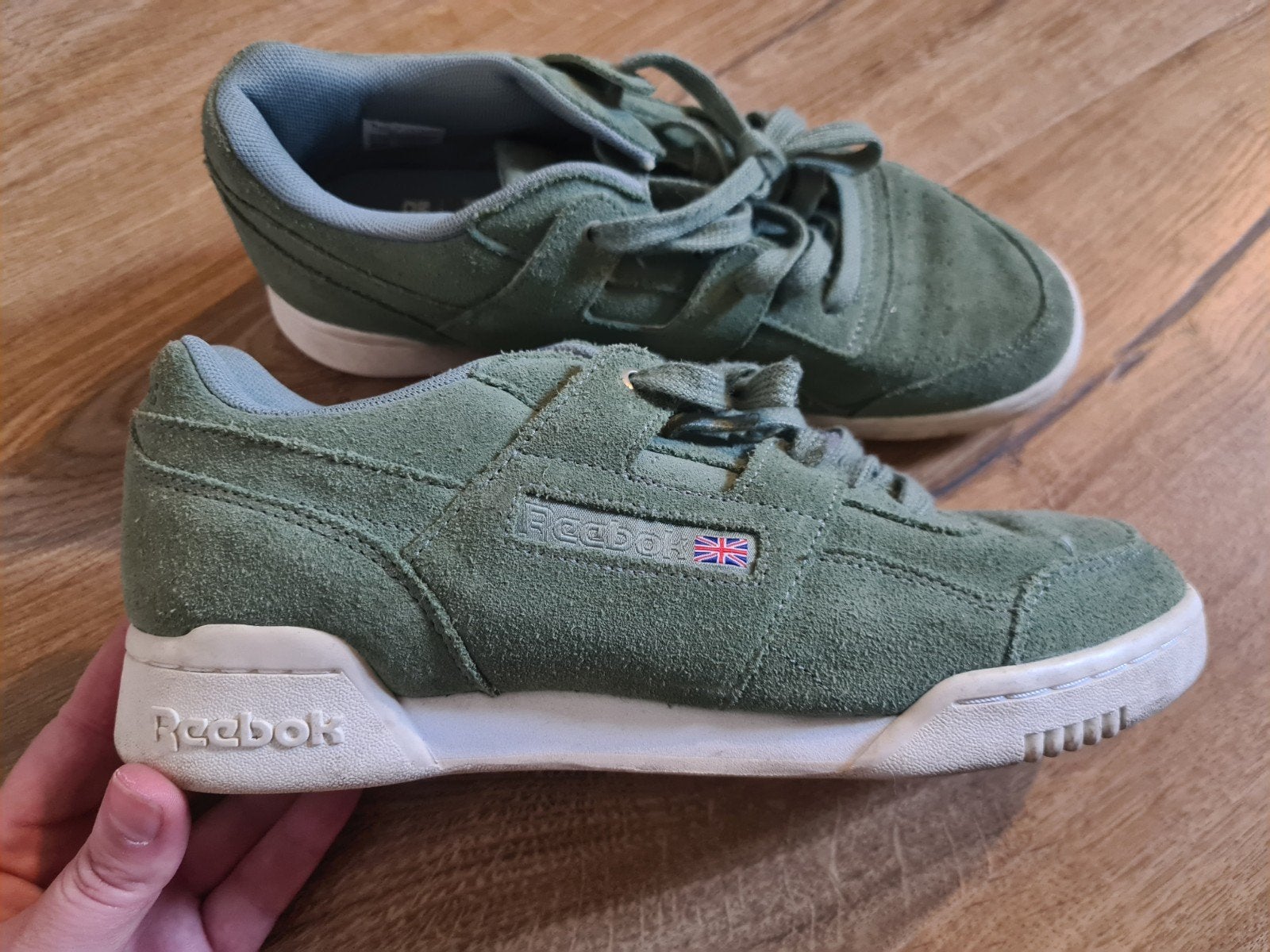Schoenen - Reebok - 38.5 - groen - unisex, Ophalen of Verzenden, Gedragen, Groen, Sneakers of Gympen