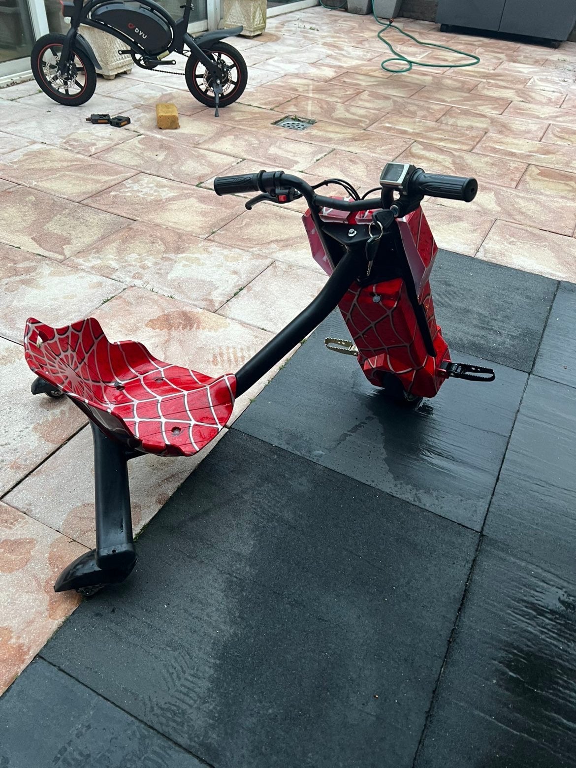 Drift trike, Ophalen, Zo goed als nieuw