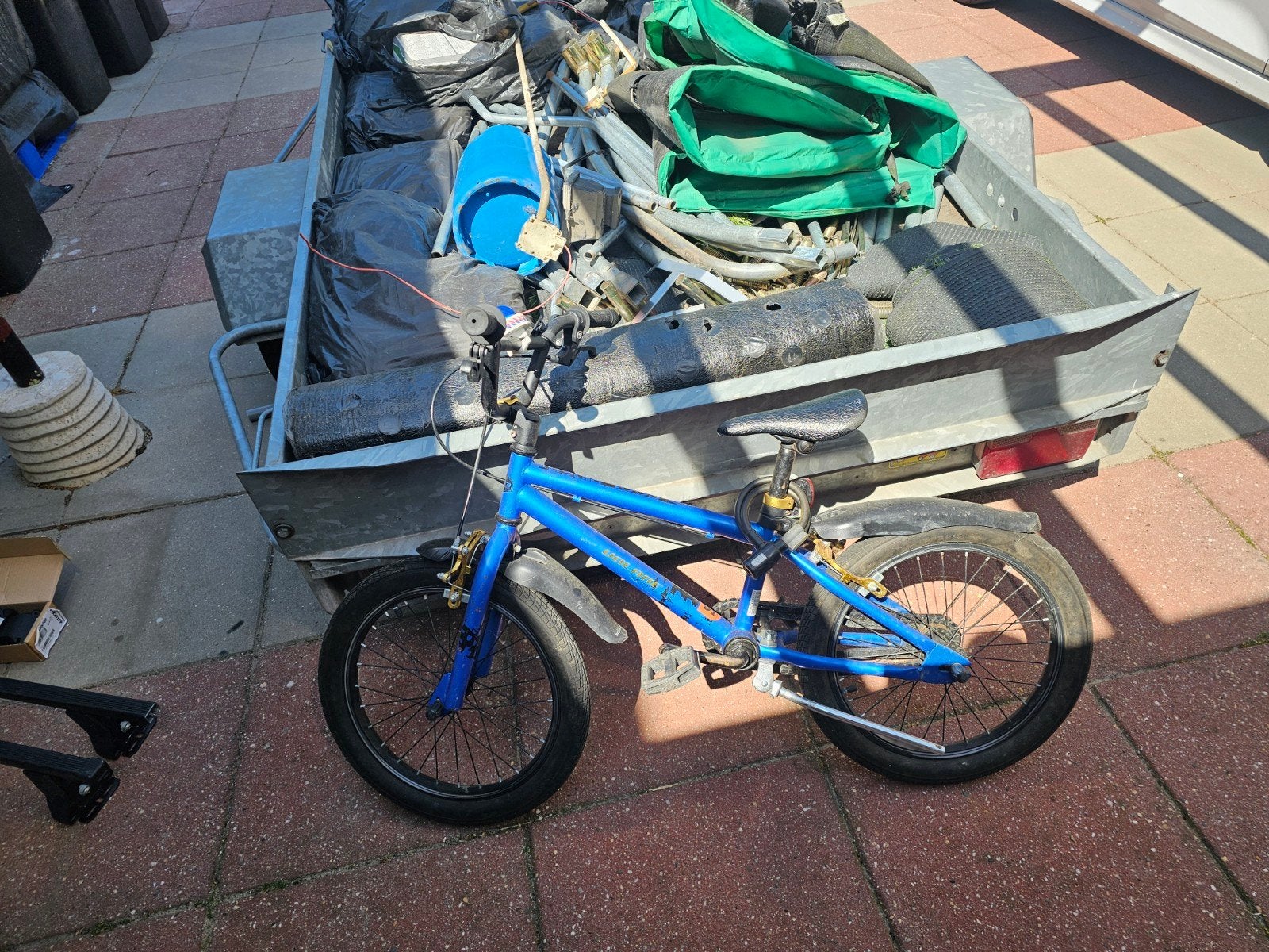 Kinder bmx, Fietsen en Brommers, Fietsen | Kinderfietsjes, Ophalen, Zo goed als nieuw, Velgrem, 16 tot 20 inch