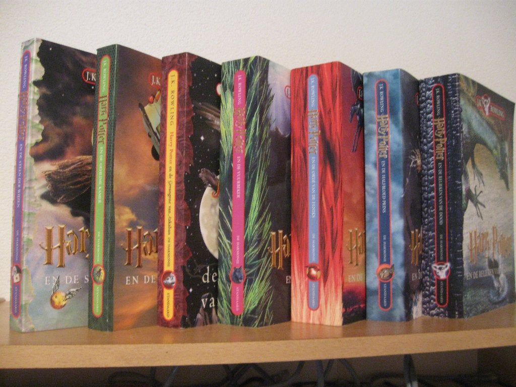 100 KINDERBOEKEN POTTER ALSTON BEATTY RIORDAN, Boeken, Ophalen of Verzenden, Gelezen
