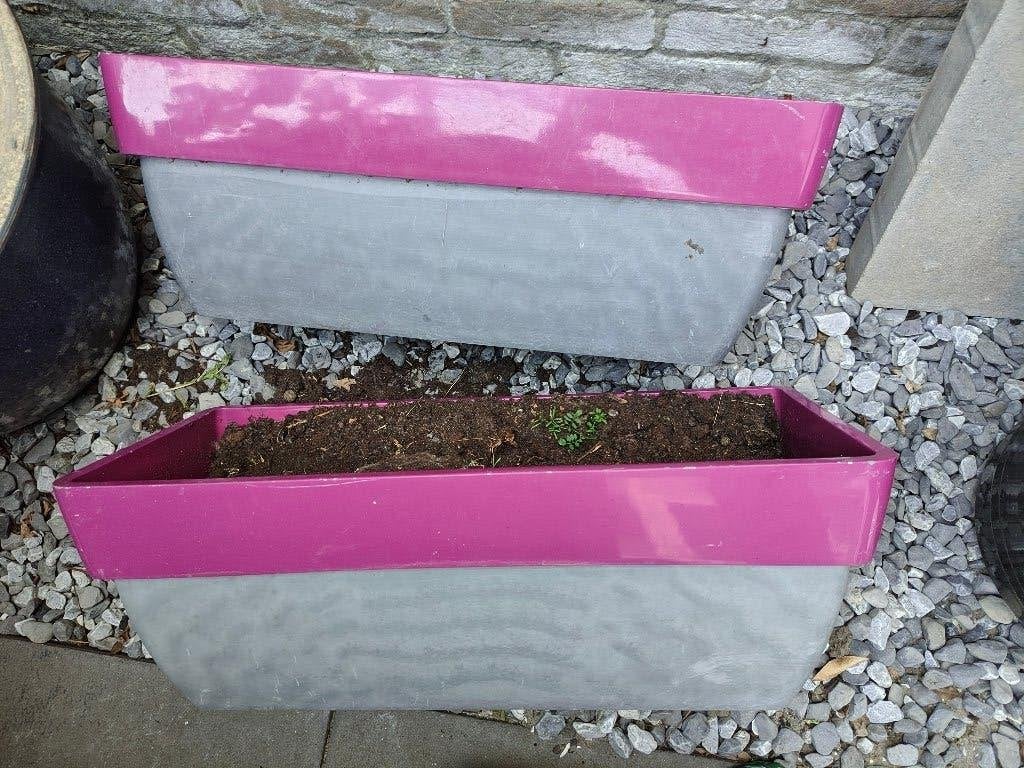 Bloembakken, Ophalen, Kunststof, Gebruikt, Minder dan 30 cm