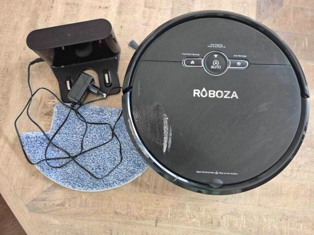 Robotstofzuiger met dweilfunctie, Ophalen of Verzenden, Zo goed als nieuw, Robotstofzuiger