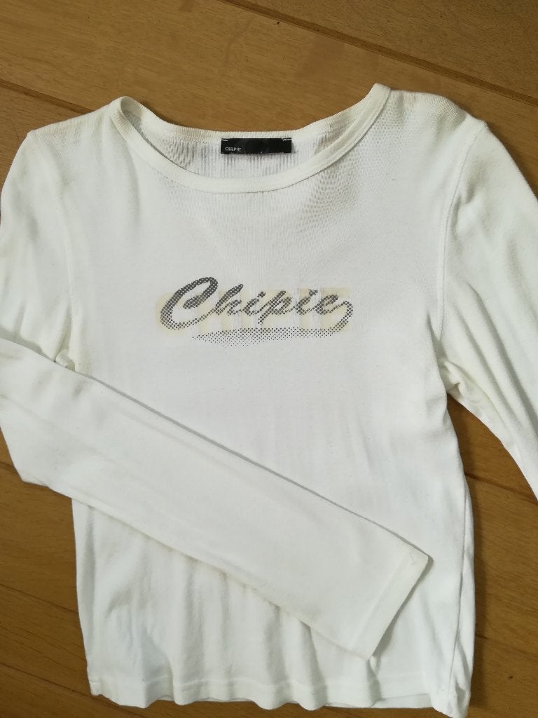 CHIPIE wit t- shirt maat S, Wit, Ophalen of Verzenden, Zo goed als nieuw, Korte mouw