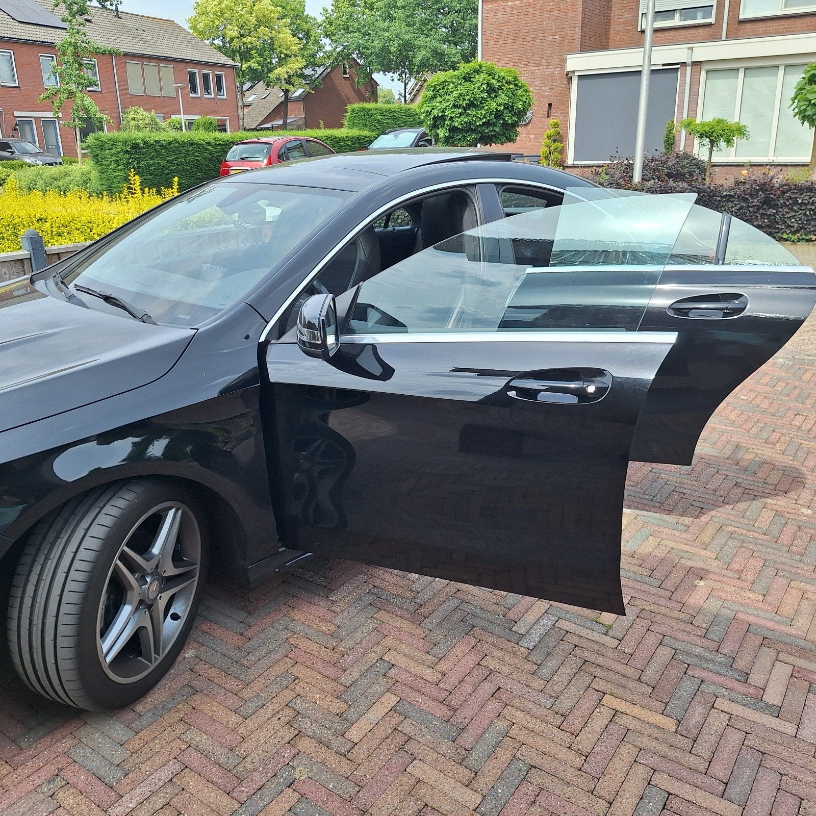 mercedes cla, Auto's, CLA, Zwart, 4 cilinders, Zwart