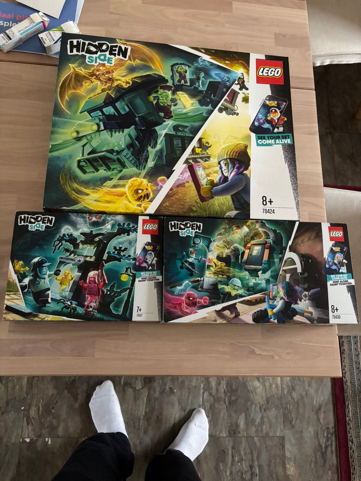 Nieuwe LEGO Hidden Side 70424, 70427 & 70430 Set, Ophalen of Verzenden, Nieuw