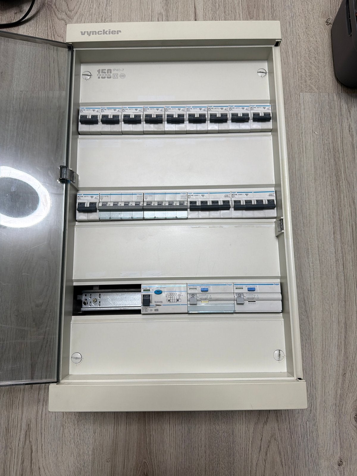 HAGER KAST, Doe-het-zelf en Verbouw, Elektra en Kabels, Ophalen of Verzenden, Gebruikt, Overige typen