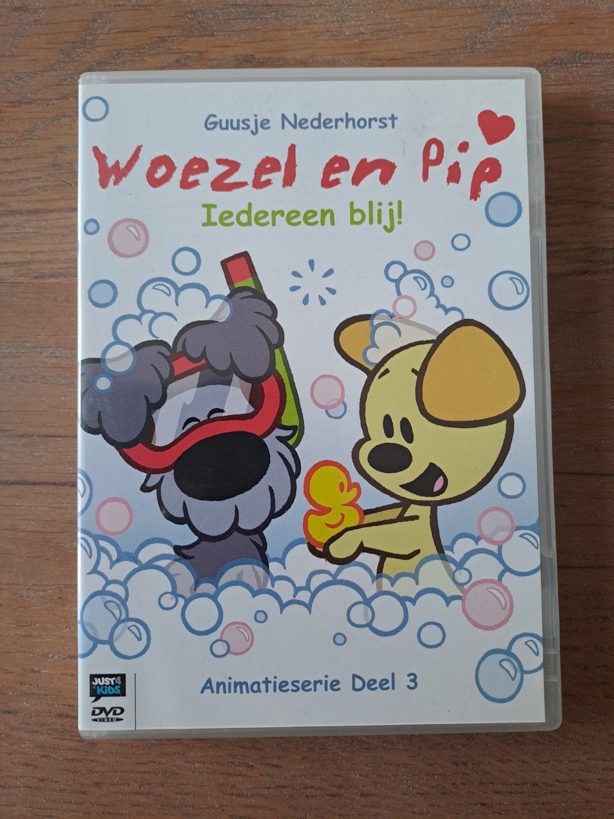 dvd,  Woezel en Pip: Iedereen blij! Animatieserie Deel 3, Alle leeftijden, Tv-serie, Zo goed als nieuw, Familie